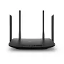 Router modem VDSL/ADSL wireless TP-Link AC1200, Wi-Fi 5 (802.11ac), Dualband (2,4 GHz / 5 GHz), Ethernet LAN, VDSL2, preto, router de secretária