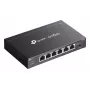 Switch de rede TP-Link Omada ES206GP Managed Gigabit Ethernet (10/100/1000) Power over Ethernet (PoE) preto