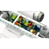 Conjunto de construção LEGO Avião de Passageiros 60367 — série City, 913 peças, 2 minifiguras, interior detalhado