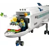 Conjunto de construção LEGO Avião de Passageiros 60367 — série City, 913 peças, 2 minifiguras, interior detalhado