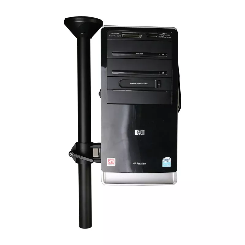 Suporte de CPU Techly ICA-CS 63 Suporte de CPU para montagem em secretária preto