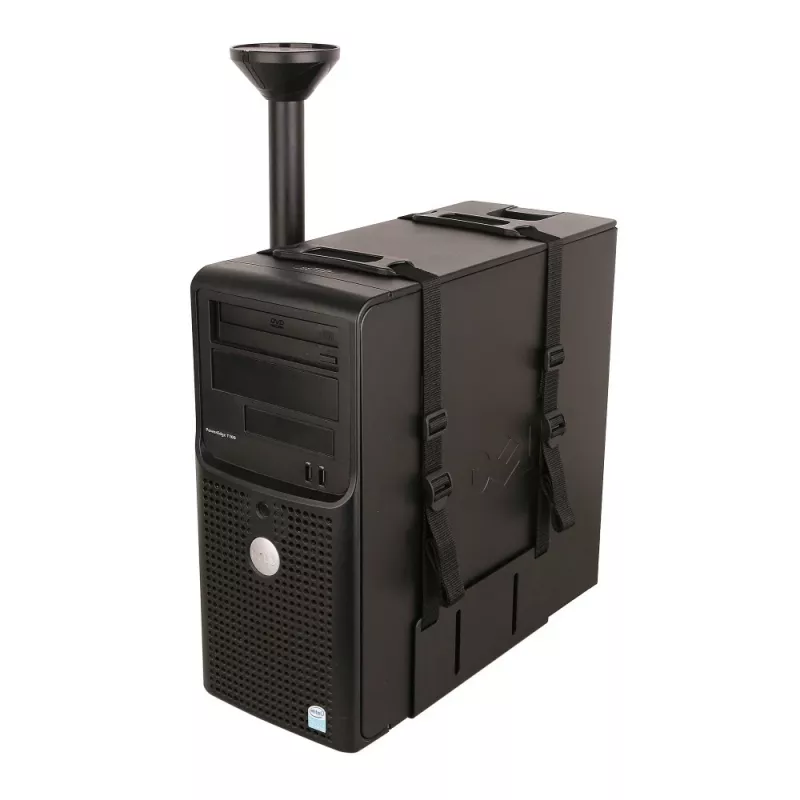 Suporte de CPU Techly ICA-CS 63 Suporte de CPU para montagem em secretária preto