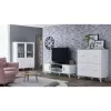 Cama Meble LOTTA 110 4D aparador, branco + carvalho Sonoma