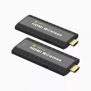 Extensor AV Techly IDATA HDMI-WL53 transmissor e recetor AV preto