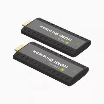 Extensor AV Techly IDATA HDMI-WL53 transmissor e recetor AV preto