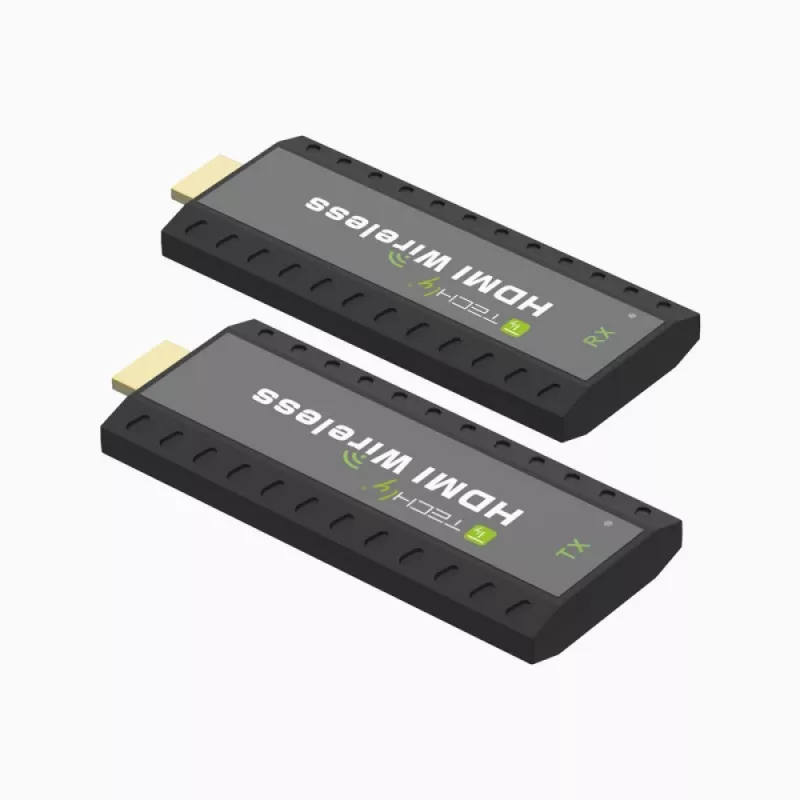 Extensor AV Techly IDATA HDMI-WL53 transmissor e recetor AV preto