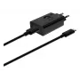 Adaptador de carregamento Motorola TurboPower 33W USB-C GaN preto, cabo de 1 m, ficha EU