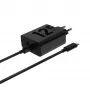 Carregador Motorola TurboPower 125W Duo Universal preto AC carregamento rápido para interiores
