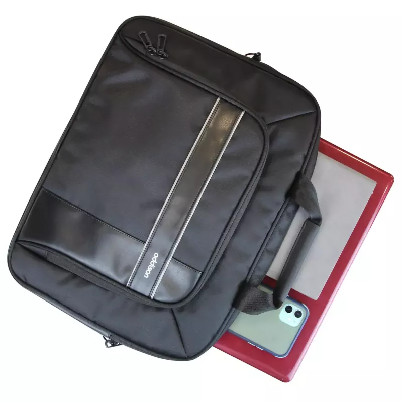 Mala toploader Addison COMPUTER CASE FOR NOTEBOOK 14.1 inch CORNELL 14 — nylon, 362×38×245 mm, preto