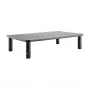 Suporte de mesa autónomo para monitor GEMBIRD MS-TABLE-01 – um ecrã, capacidade 20 kg, preto, ajuste manual de altura 100–140 mm