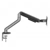 Suporte para monitor Gembird MA-DA1-05 fixação à mesa/passagem pela mesa para ecrãs de 17–32 inch, VESA 75x75–100x100, carga máx. 9 kg, cinzento