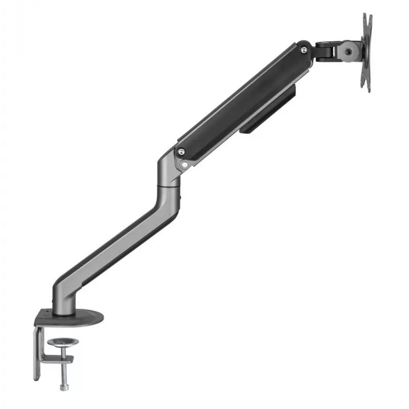 Suporte para monitor Gembird MA-DA1-05 fixação à mesa/passagem pela mesa para ecrãs de 17–32 inch, VESA 75x75–100x100, carga máx. 9 kg, cinzento
