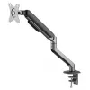Suporte para monitor Gembird MA-DA1-05 fixação à mesa/passagem pela mesa para ecrãs de 17–32 inch, VESA 75x75–100x100, carga máx. 9 kg, cinzento
