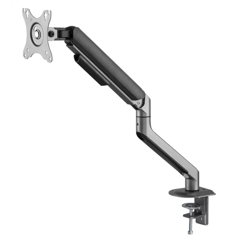 Suporte para monitor Gembird MA-DA1-05 fixação à mesa/passagem pela mesa para ecrãs de 17–32 inch, VESA 75x75–100x100, carga máx. 9 kg, cinzento