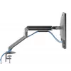 Suporte para monitor Gembird MA-DA1-05 fixação à mesa/passagem pela mesa para ecrãs de 17–32 inch, VESA 75x75–100x100, carga máx. 9 kg, cinzento