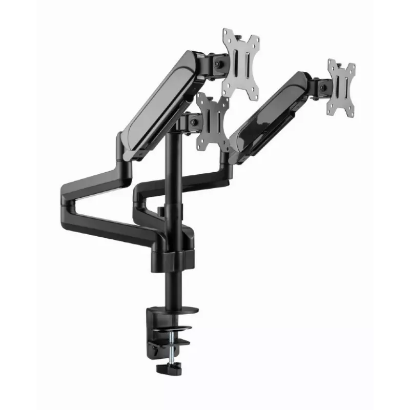 Suporte para monitor GEMBIRD MA-DA3-01 3 braços fixação à mesa/passagem pela mesa para até 3×27