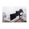 Suporte para monitor GEMBIRD MA-DA3-01 3 braços fixação à mesa/passagem pela mesa para até 3×27