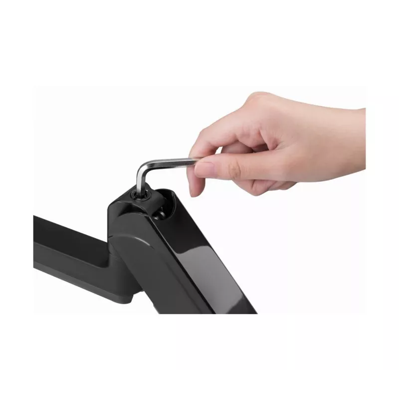 Suporte para monitor GEMBIRD MA-DA3-01 3 braços fixação à mesa/passagem pela mesa para até 3×27
