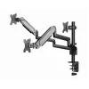 Suporte para monitor GEMBIRD MA-DA3-01 3 braços fixação à mesa/passagem pela mesa para até 3×27