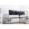 Suporte para monitor GEMBIRD MA-DA3-01 3 braços fixação à mesa/passagem pela mesa para até 3×27