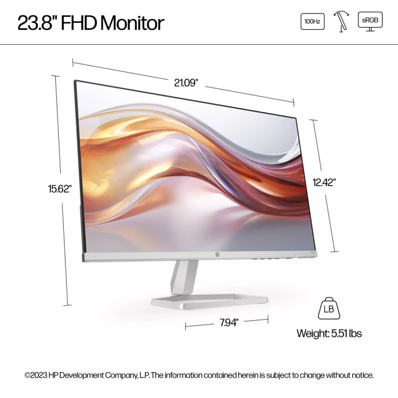 Monitor de secretária HP – Série 5 524sf – 24