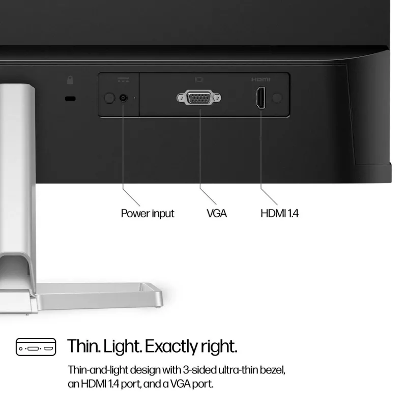 Monitor de secretária HP – Série 5 524sf – 24