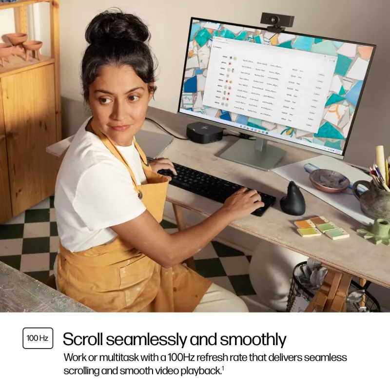 Monitor de secretária HP – Série 5 524sh – 24 inch – 1920x1080 (FHD) – IPS – Altura ajustável