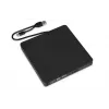 Unidade ótica IBOX IED03 DVD±RW USB 3.1 Gen1 (USB-C) preto, bandeja, 24x CD / 8x DVD