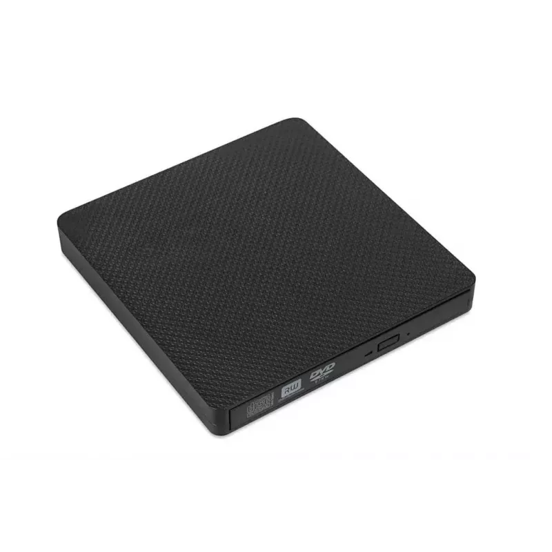 Unidade ótica IBOX IED03 DVD±RW USB 3.1 Gen1 (USB-C) preto, bandeja, 24x CD / 8x DVD
