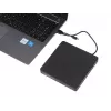 Unidade ótica IBOX IED03 DVD±RW USB 3.1 Gen1 (USB-C) preto, bandeja, 24x CD / 8x DVD