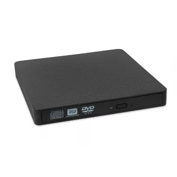 Unidade ótica IBOX IED03 DVD±RW USB 3.1 Gen1 (USB-C) preto, bandeja, 24x CD / 8x DVD