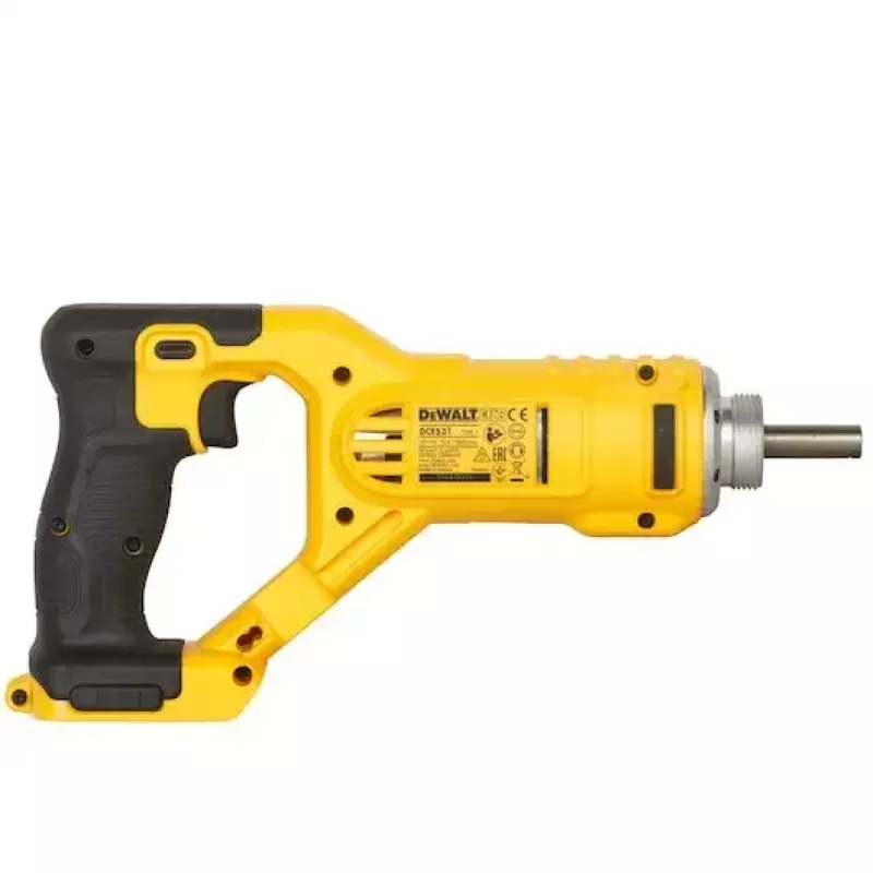 Vibrador de betão elétrico DeWALT DCE531N-XJ — 1 unid., a bateria, apenas corpo