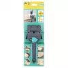 Ferramenta de montagem Wolfcraft Dübelmeister para buchas 6/8/10 mm, espessura da placa 1,2–30 mm, plástico/aço, preto
