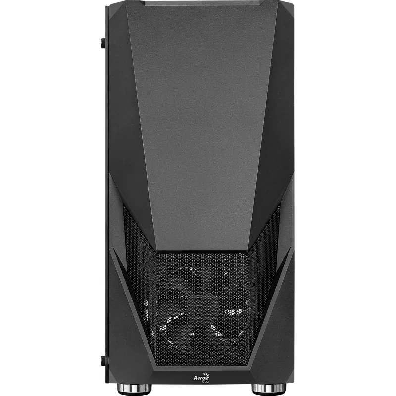Aerocool PGS Zauron FRGB-G-BK-v1 caixa de PC gaming Midi Tower, ATX/micro-ATX/Mini-ITX, vidro temperado, FRGB, preta