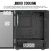 Aerocool PGS Graphite-G-BK-v2 FRGB caixa de PC Midi Tower, ATX, preta