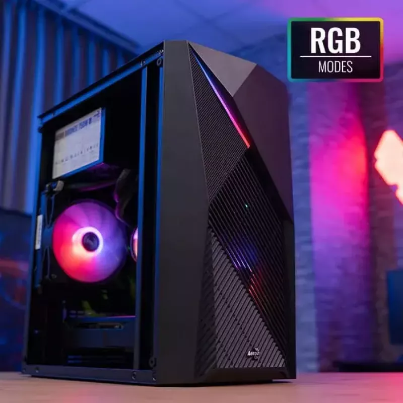 Aerocool PGS Raider Mini-G-BK-v3 caixa de PC, preta