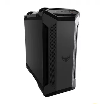 Caixa de PC ASUS TUF Gaming GT501 Torre Midi — preto, suporta ATX/Micro‑ATX/Mini‑ITX/E‑ATX, 3x120 mm frente, 1x140 mm traseira, GPU 42 cm, dissipador da CPU 18 cm