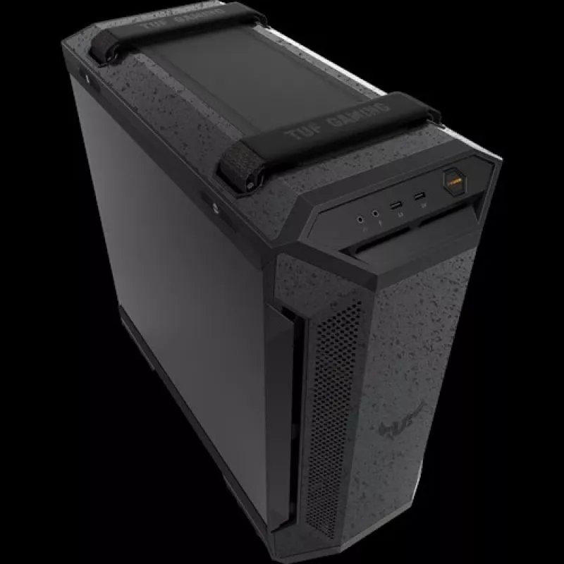 ASUS TUF Gaming GT501 caixa de PC Midi Tower, ATX, painel lateral com janela, preta