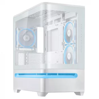 ASUS PRIME AP202 ARGB Torre Midi branco