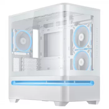 ASUS PRIME AP202 ARGB Torre Midi branco