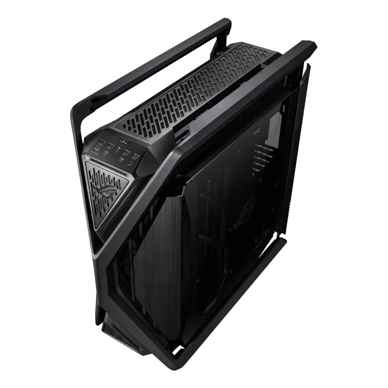Caixa de PC ASUS ROG Hyperion GR701 BTF Edition Torre — preto, vidro temperado, suporte para E-ATX/ATX/microATX, GPU 46 cm, radiador superior 420 mm