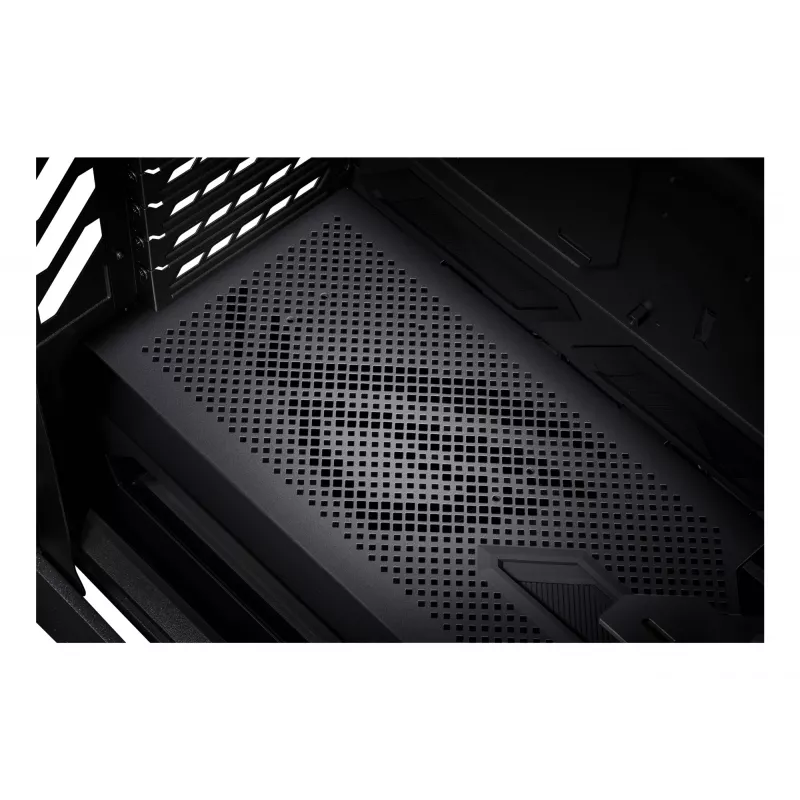 Caixa de PC ASUS ROG Hyperion GR701 BTF Edition Torre — preto, vidro temperado, suporte para E-ATX/ATX/microATX, GPU 46 cm, radiador superior 420 mm