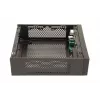 Caixa de PC CHIEFTEC IX-01B-OP Small Form Factor SFF Mini-ITX, 1× baía de 3,5 polegadas, aço, preto