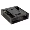 Caixa de PC CHIEFTEC IX-01B-OP Small Form Factor SFF Mini-ITX, 1× baía de 3,5 polegadas, aço, preto