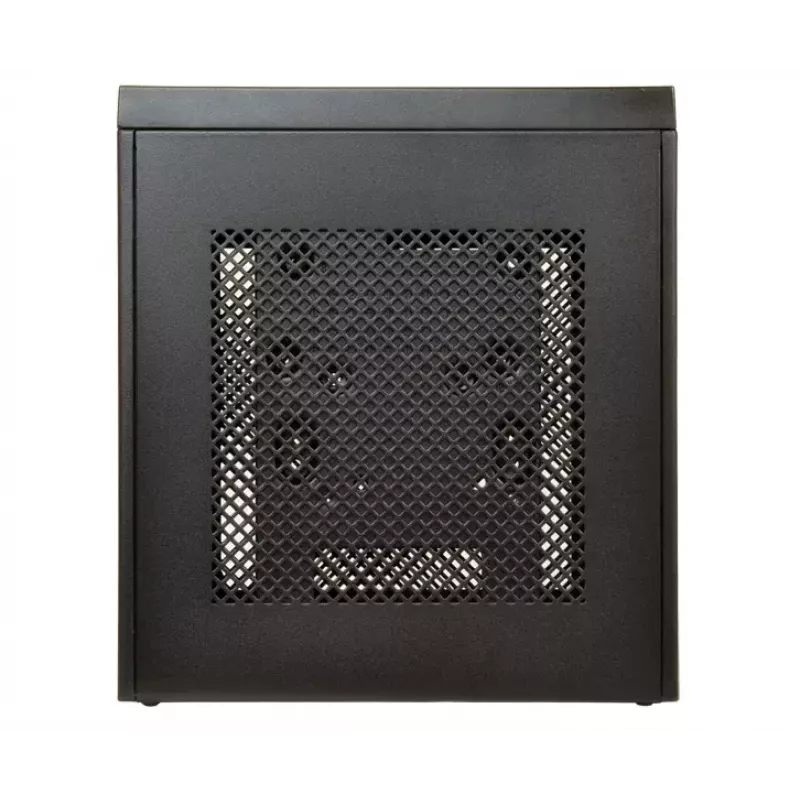 Caixa de PC CHIEFTEC IX-01B-OP Small Form Factor SFF Mini-ITX, 1× baía de 3,5 polegadas, aço, preto