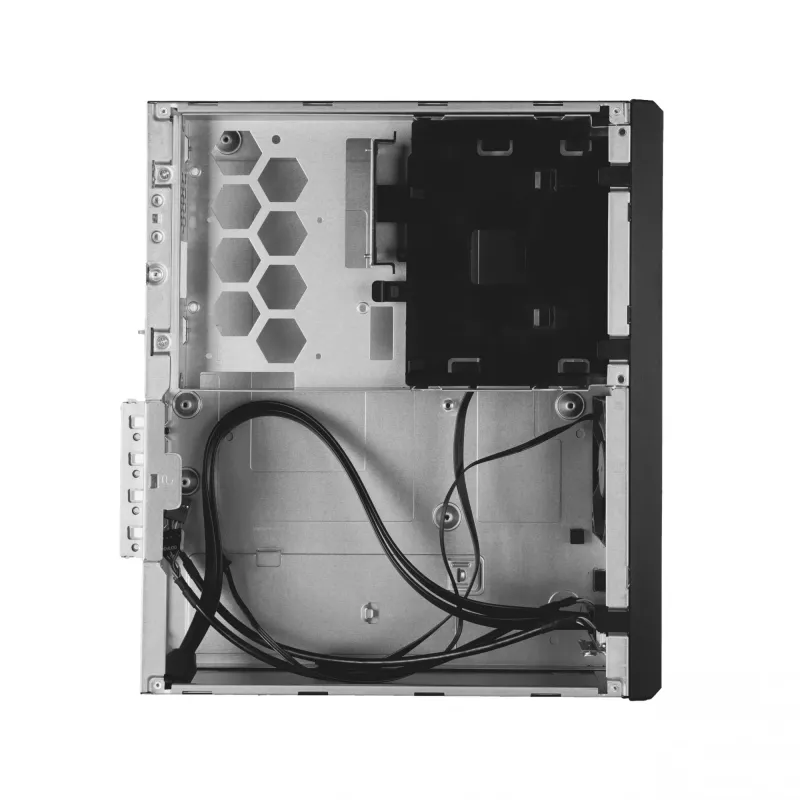 Chieftec UNI Series BE-10B-300 caixa de PC Small Form Factor, microATX/Mini-ITX, com fonte TFX de 300 W incluída, 2x USB 3.2 Gen 1, 2x USB 2.0, preta