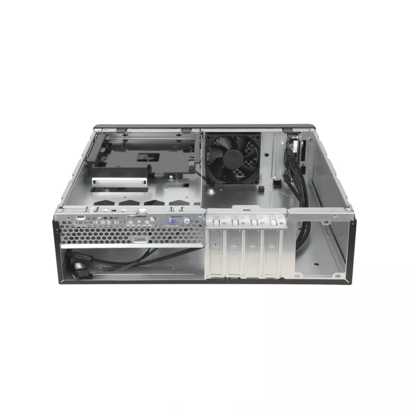 Chieftec UNI Series BE-10B-300 caixa de PC Small Form Factor, microATX/Mini-ITX, com fonte TFX de 300 W incluída, 2x USB 3.2 Gen 1, 2x USB 2.0, preta