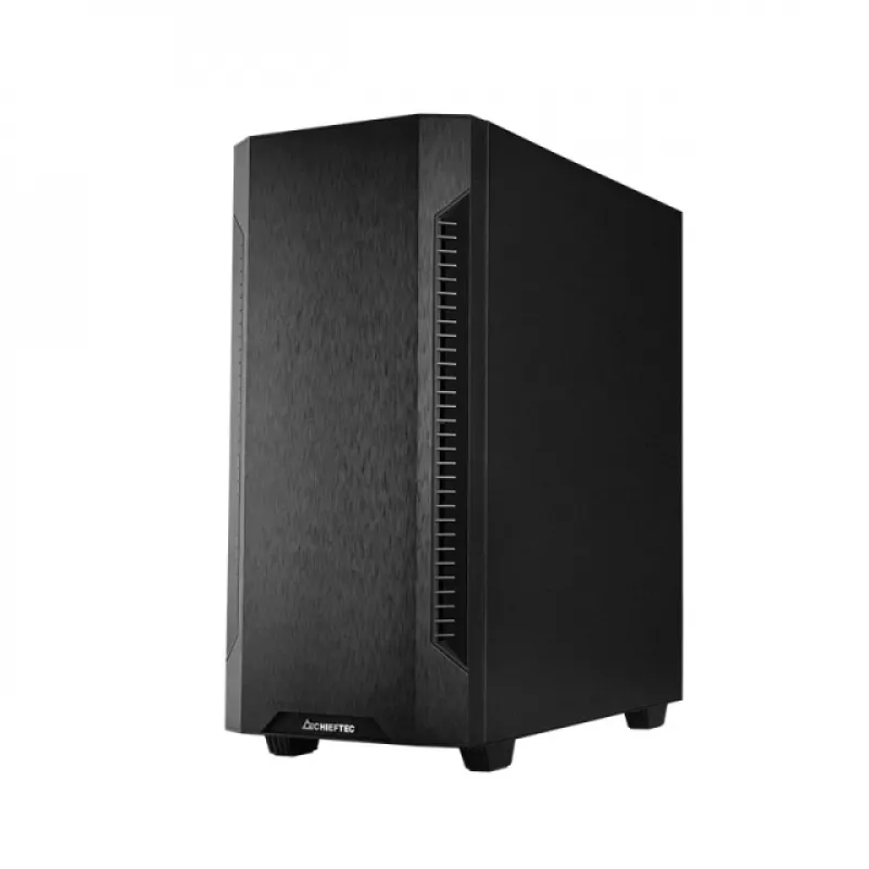 Caixa de PC CHIEFTEC AS-01B-OP Full Tower ATX, suporta GPUs até 320 mm, altura do dissipador da CPU 170 mm, 2×3,5 polegadas + 2×2,5 polegadas baías, USB 3.2 Gen1