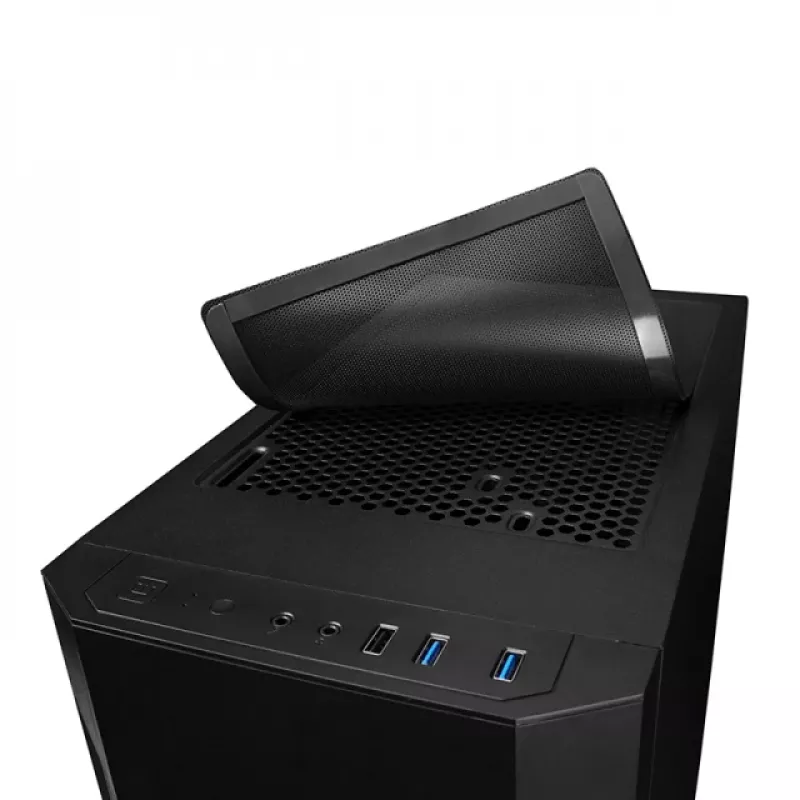 Caixa de PC CHIEFTEC AS-01B-OP Full Tower ATX, suporta GPUs até 320 mm, altura do dissipador da CPU 170 mm, 2×3,5 polegadas + 2×2,5 polegadas baías, USB 3.2 Gen1