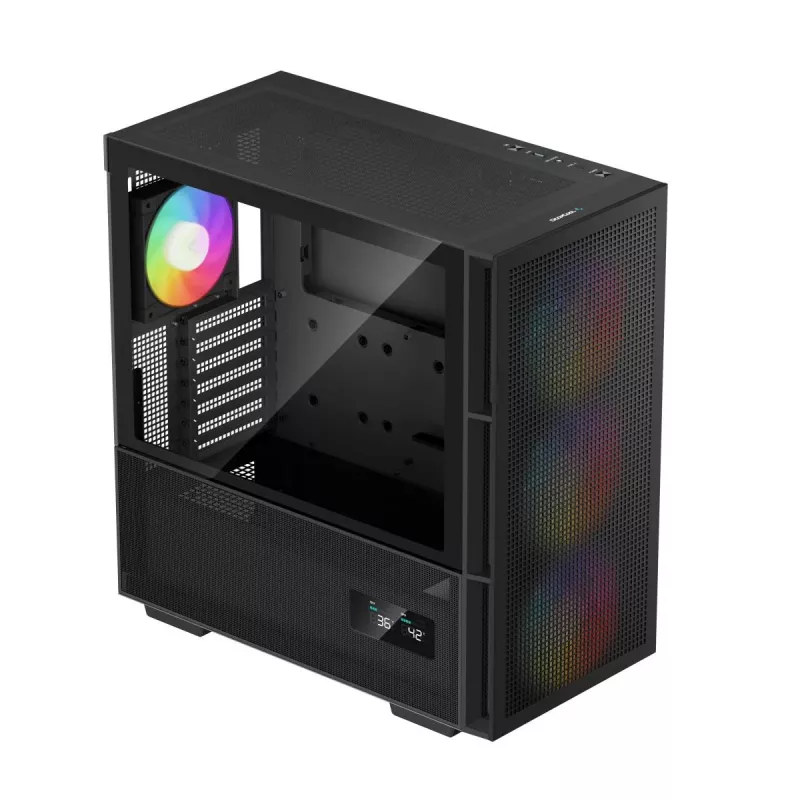 Caixa DEEPCOOL Ch560 Digital Torre Midi - preto